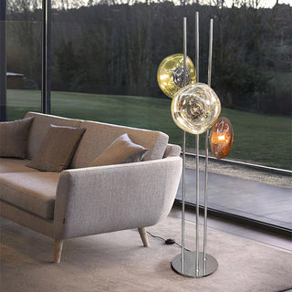 Three Lava Glass Floor Lamp Ledecoo
