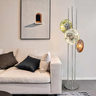Three Lava Glass Floor Lamp Ledecoo
