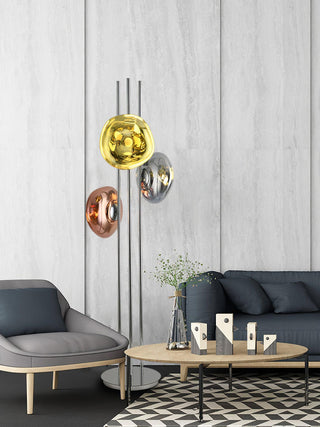 Three Lava Glass Floor Lamp Ledecoo