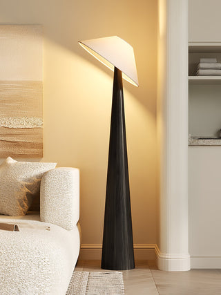 Tilt Hat Wooden Floor Lamp Ledecoo
