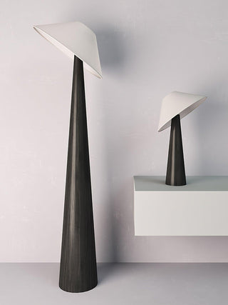 Tilt Hat Wooden Floor Lamp Ledecoo