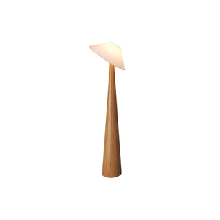Tilt Hat Wooden Floor Lamp Ledecoo