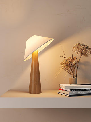 Tilt Hat Wooden Floor Lamp Ledecoo