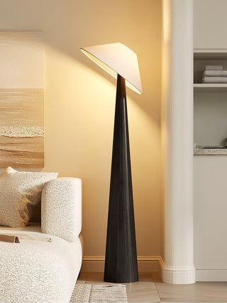 Tilt Hat Wooden Floor Lamp Ledecoo