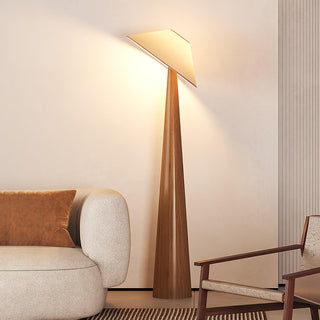 Tilt Hat Wooden Floor Lamp Ledecoo