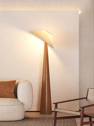 Tilt Hat Wooden Floor Lamp Ledecoo