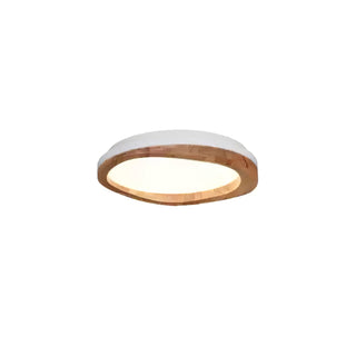 Timber Round Wood Ceiling Lamp Arkstarhome