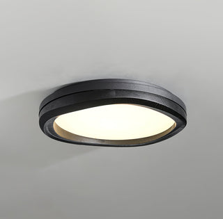 Timber Round Wood Ceiling Lamp Arkstarhome