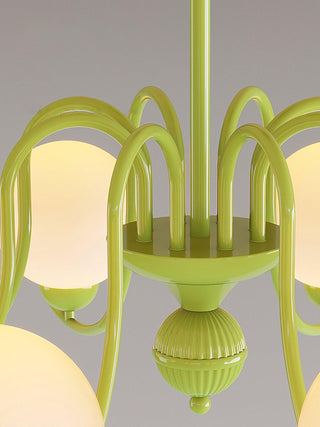 Vanilla Ball Chandelier Arkstarhome