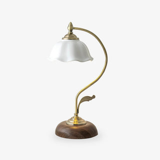 Vintage Laiton Table Lamp Ledecoo
