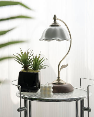 Vintage Laiton Table Lamp Ledecoo