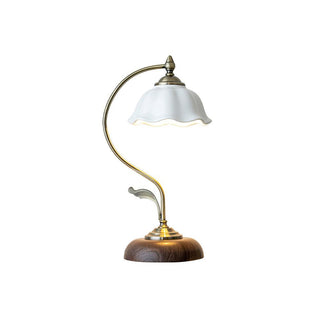 Vintage Laiton Table Lamp Ledecoo