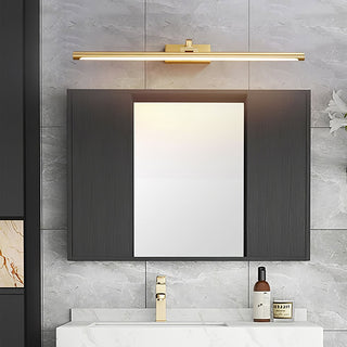 Walnut Color Linear LED Wall Light Arkstarhome
