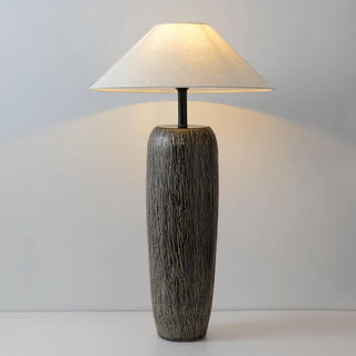 Weathered Wood Grain Floor Lamp Ledecoo