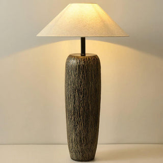 Weathered Wood Grain Floor Lamp Ledecoo