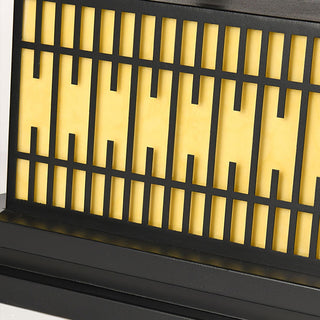 Window Grille Outdoor Post Light Ledecoo