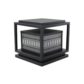 Window Grille Outdoor Post Light Ledecoo
