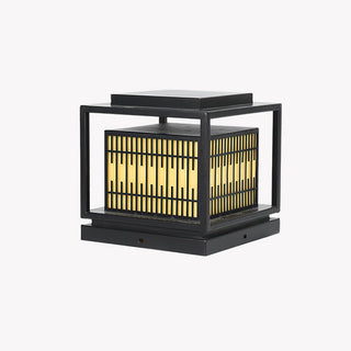 Window Grille Outdoor Post Light Ledecoo