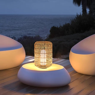 Woven Rattan Outdoor Lamp Arkstarhome