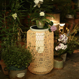 Woven Rattan Outdoor Lamp Arkstarhome