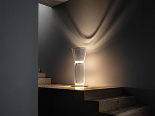 Bamboo Glass Floor Lamp Ledecoo